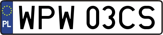 WPW03CS