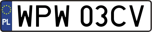 WPW03CV
