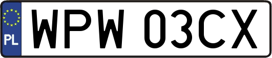 WPW03CX
