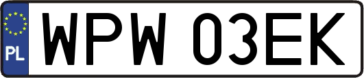 WPW03EK