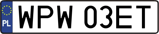 WPW03ET