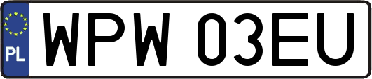 WPW03EU
