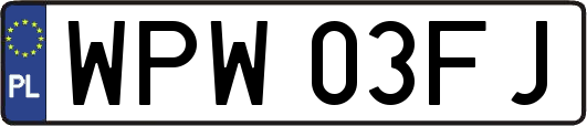 WPW03FJ