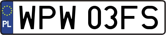 WPW03FS