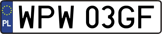 WPW03GF