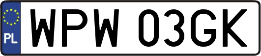 WPW03GK