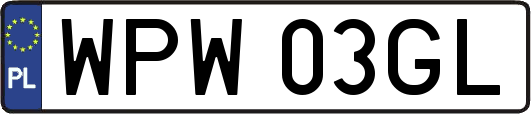 WPW03GL
