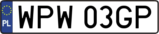 WPW03GP