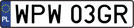 WPW03GR
