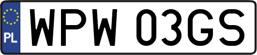 WPW03GS