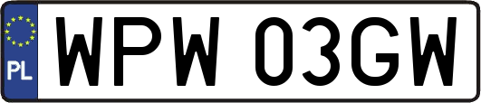 WPW03GW