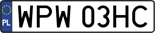 WPW03HC