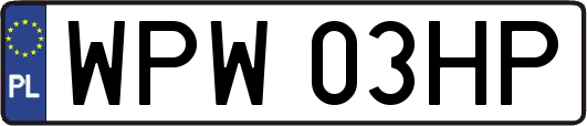 WPW03HP