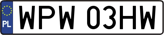 WPW03HW
