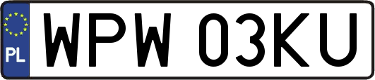 WPW03KU