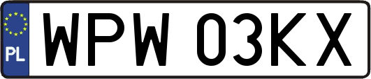 WPW03KX