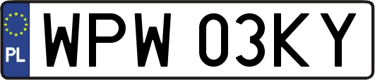 WPW03KY