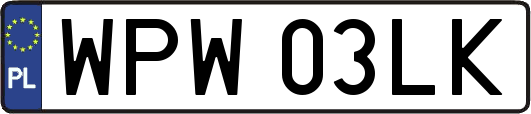 WPW03LK