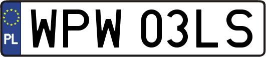 WPW03LS