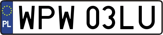 WPW03LU