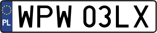 WPW03LX