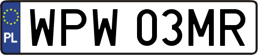 WPW03MR
