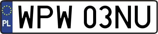 WPW03NU