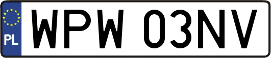 WPW03NV
