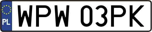 WPW03PK