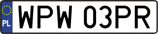 WPW03PR