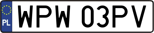 WPW03PV