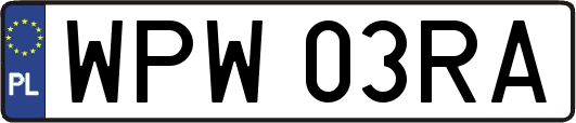 WPW03RA