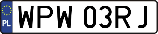 WPW03RJ