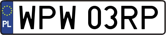 WPW03RP