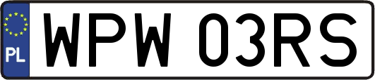 WPW03RS