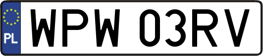 WPW03RV