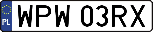 WPW03RX