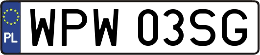 WPW03SG