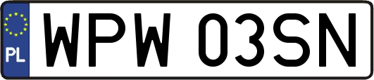 WPW03SN