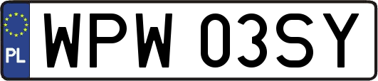 WPW03SY
