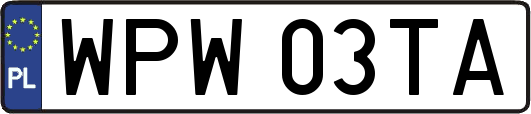 WPW03TA