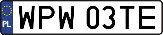 WPW03TE