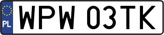 WPW03TK