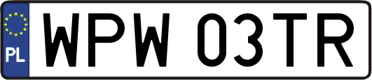 WPW03TR