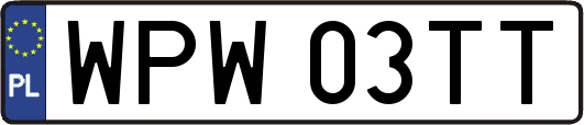 WPW03TT