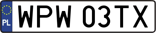 WPW03TX