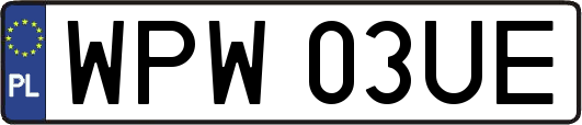 WPW03UE
