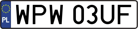 WPW03UF