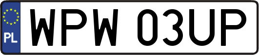 WPW03UP