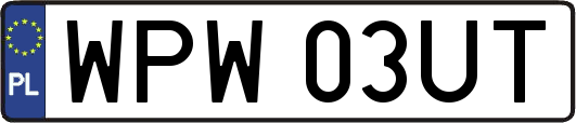 WPW03UT